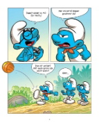 Buchcover und Innenansicht für das Buch: Grandir avec les Schtroumpfs 13