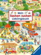 Buchcover und Innenansicht für das Buch: Mein Sachen suchen Lieblingsbuch