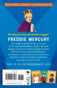 Buchcover und Innenansicht für das Buch: The Extraordinary Life of Freddie Mercury