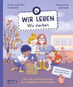 Buchcover und Innenansicht für das Buch: Wir leben  -  wir sterben