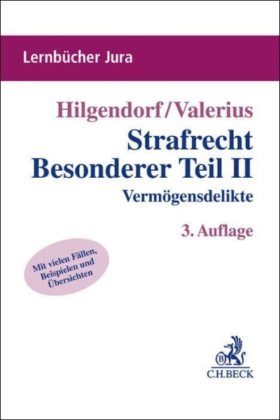 Buchcover und Innenansicht für das Buch: Strafrecht Besonderer Teil II