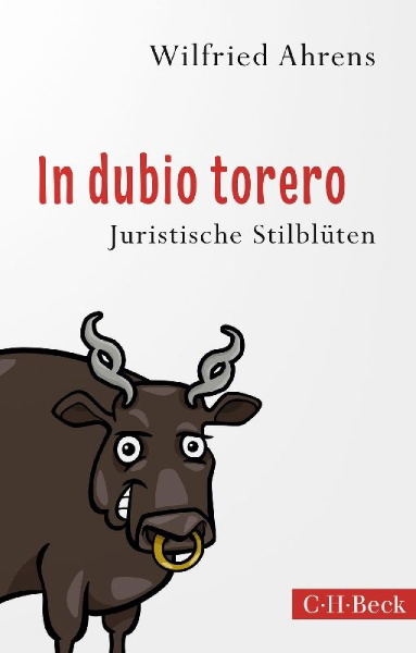 Buchcover und Innenansicht für das Buch: In dubio torero
