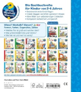 Buchcover und Innenansicht für das Buch: Wieso? Weshalb? Warum? Sonderband junior: Kennst du Formen, Farben, Gegensätze, Zahlen?