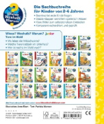 Buchcover und Innenansicht für das Buch: Wieso? Weshalb? Warum? junior, Band 77 - Tiere im Wald