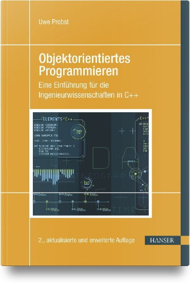Buchcover und Innenansicht für das Buch: Objektorientiertes Programmieren