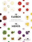 Buchcover und Innenansicht für das Buch: Kochen nach Farben. 12 Farben - 12 Menüs
