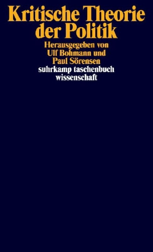 Buchcover und Innenansicht für das Buch: Kritische Theorie der Politik