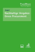 Buchcover und Innenansicht für das Buch: Nachhaltige Vergaben - Green Procurement
