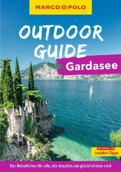Buchcover und Innenansicht für das Buch: MARCO POLO OUTDOOR GUIDE Reiseführer Gardasee