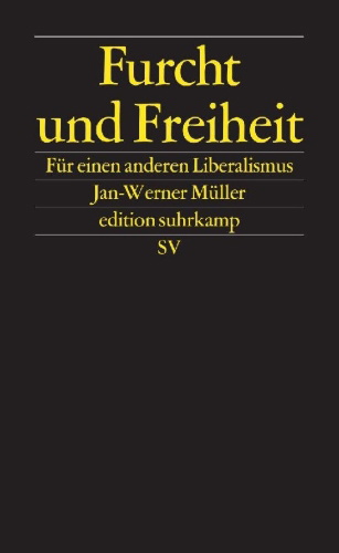 Buchcover und Innenansicht für das Buch: Furcht und Freiheit