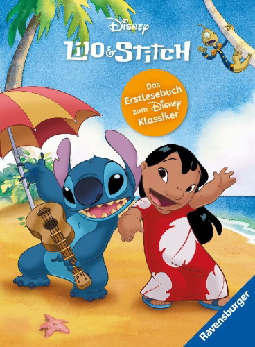 Buchcover und Innenansicht für das Buch: Disney Stitch - Lilo und Stitch: Das Erstlesebuch zum Disney-Klassiker