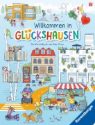 Buchcover und Innenansicht für das Buch: Willkommen in Glückshausen