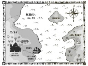 Buchcover und Innenansicht für das Buch: Tourmaline and the Island of Elsewhere