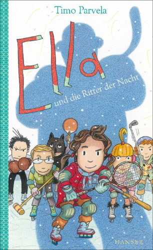 Buchcover und Innenansicht für das Buch: Ella ja yön ritarit