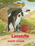 Buchcover und Innenansicht für das Buch: Lieselotte macht Urlaub
