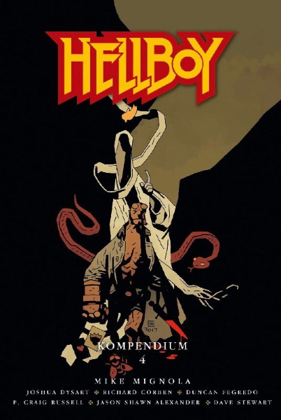 Buchcover und Innenansicht für das Buch: Hellboy Kompendium 4