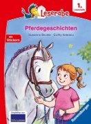 Buchcover und Innenansicht für das Buch: Pferdegeschichten - Leserabe ab 1. Klasse - Erstlesebuch für Kinder ab 6 Jahren