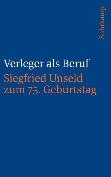 Buchcover und Innenansicht für das Buch: Verleger als Beruf