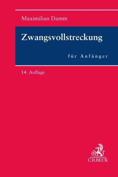 Buchcover und Innenansicht für das Buch: Zwangsvollstreckung für Anfänger