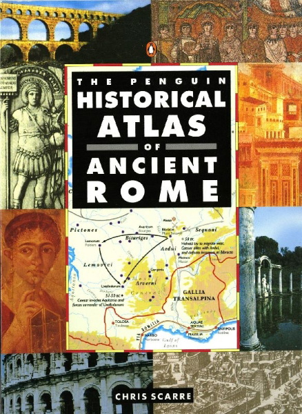 Buchcover und Innenansicht für das Buch: The Penguin Historical Atlas of Ancient Rome