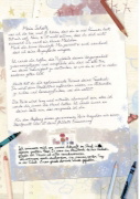 Buchcover und Innenansicht für das Buch: Les Carnets de Cerise 5