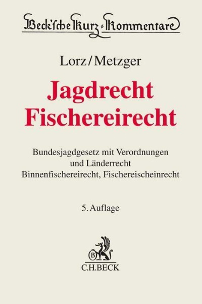Buchcover und Innenansicht für das Buch: Jagdrecht, Fischereirecht