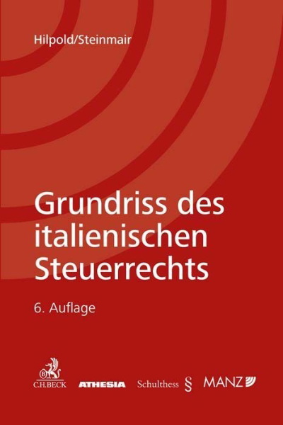 Buchcover und Innenansicht für das Buch: Grundriss des italienischen Steuerrechts