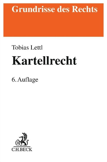 Buchcover und Innenansicht für das Buch: Kartellrecht