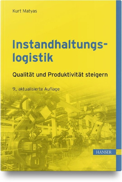 Buchcover und Innenansicht für das Buch: Instandhaltungslogistik