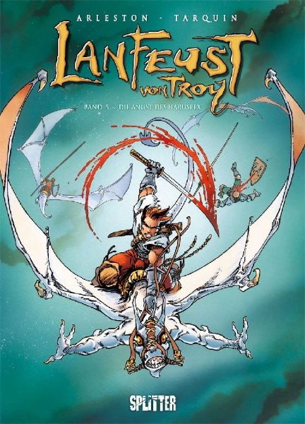 Buchcover und Innenansicht für das Buch: Lanfeust de Troy