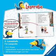 Buchcover und Innenansicht für das Buch: Leserabe 2. Lesestufe - Die Waschbären-Bande