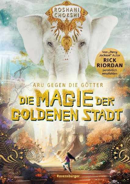 Buchcover und Innenansicht für das Buch: Aru Shah and the City of Gold