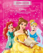 Buchcover und Innenansicht für das Buch: Disney Silver-Edition: Das große Buch mit den besten Geschichten - Disney Prinzessinnen