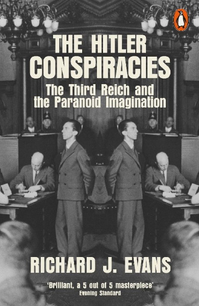 Buchcover und Innenansicht für das Buch: The Hitler Conspiracies