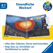 Buchcover und Innenansicht für das Buch: Wieso? Weshalb? Warum?, Band 59 - Wir erforschen Sterne und Planeten
