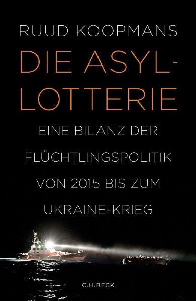 Buchcover und Innenansicht für das Buch: Die Asyl-Lotterie