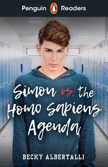 Buchcover und Innenansicht für das Buch: Penguin Readers Level 5: Simon vs. The Homo Sapiens Agenda (ELT Graded Reader)