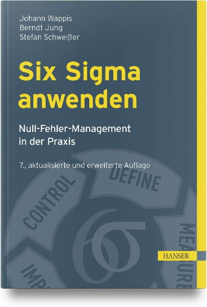 Buchcover und Innenansicht für das Buch: Six Sigma anwenden
