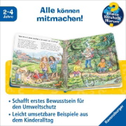 Buchcover und Innenansicht für das Buch: Wieso? Weshalb? Warum? junior, Band 43: Wie helfe ich der Umwelt?