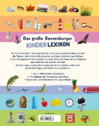 Buchcover und Innenansicht für das Buch: Ravensburger Lexika - Das große Ravensburger Kinderlexikon von A bis Z