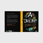 Buchcover und Innenansicht für das Buch: A is for Bee