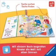 Buchcover und Innenansicht für das Buch: Mein Knuddel-Knautsch-Buch - Sachen suchen. Beim Einkaufen
