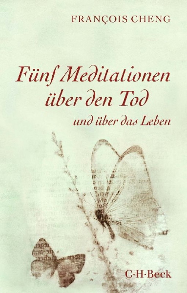 Buchcover und Innenansicht für das Buch: Cinq Méditations sur la mort autrement dit sur la vie