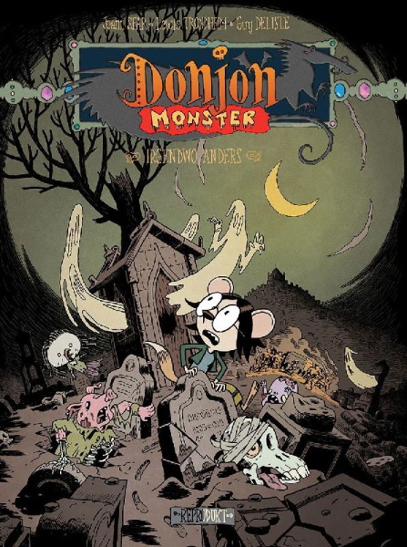 Buchcover und Innenansicht für das Buch: Donjon Monster 16