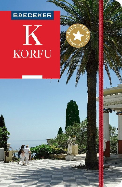 Buchcover und Innenansicht für das Buch: Baedeker Reiseführer Korfu