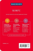 Buchcover und Innenansicht für das Buch: Baedeker Reiseführer Korfu