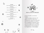Buchcover und Innenansicht für das Buch: Die Schule für Tag- und Nachtmagie, Band 2: Mathe, Deutsch und Wolkenkunde