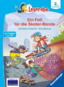 Buchcover und Innenansicht für das Buch: Leserabe 2. Lesestufe - Ein Fall für die Skater-Bande