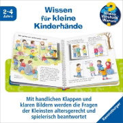 Buchcover und Innenansicht für das Buch: Wieso? Weshalb? Warum? junior, Band 66: Helfen, teilen, sich vertragen