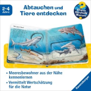 Buchcover und Innenansicht für das Buch: Wieso? Weshalb? Warum? junior, Band 57 - Tiere im Meer